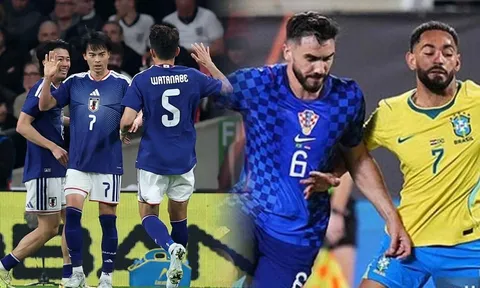 Kết quả bóng đá giao hữu quốc tế hôm nay: Brazil thắng nhọc; Nhật Bản tạo 'địa chấn'?