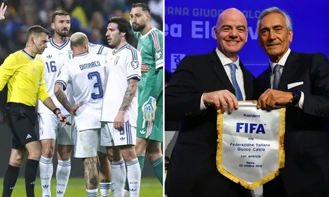 LĐBĐ Italy họp khẩn sau cú sốc mất vé World Cup 2026, chủ tịch FIGC ra quyết định đầy chóng vánh