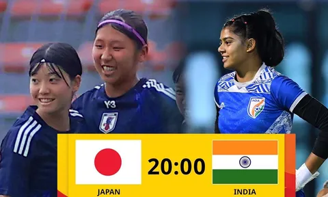 Kết quả bóng đá U20 Nhật Bản vs U20 Ấn Độ - VCK U20 Asian Cup 2026: Ứng viên vô địch thắng 'hủy diệt'