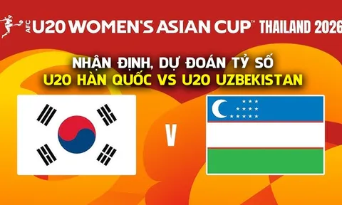 Nhận định bóng đá, dự đoán U20 Hàn Quốc vs U20 Uzbekistan - VCK U20 châu Á 2026: Chênh lệch đẳng cấp