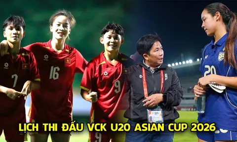 Lịch thi đấu VCK U20 Asian Cup 2026 ngày 4/4: Derby Việt Nam vs Thái Lan khiến giải châu Á dậy sóng?