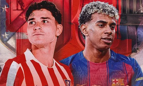 Kết quả bóng đá Atletico Madrid vs Barcelona - La Liga: Lamine Yamal lu mờ trước Julian Alvarez?