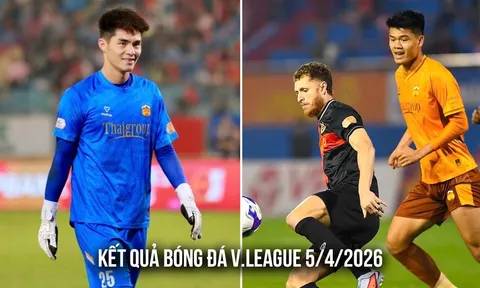 Kết quả bóng đá V.League hôm nay 5/4: Trần Trung Kiên cứu thua xuất thần; Xuân Son lập kỷ lục?