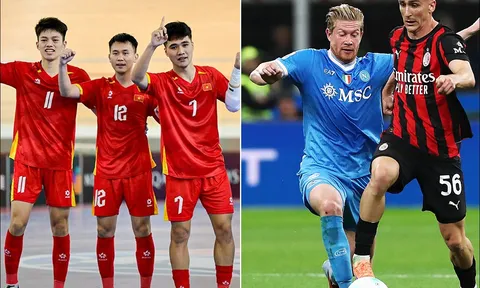 Lịch thi đấu bóng đá hôm nay 6/4: ĐT Việt Nam gây sốt ở ASEAN Cup; Napoli đại chiến AC Milan