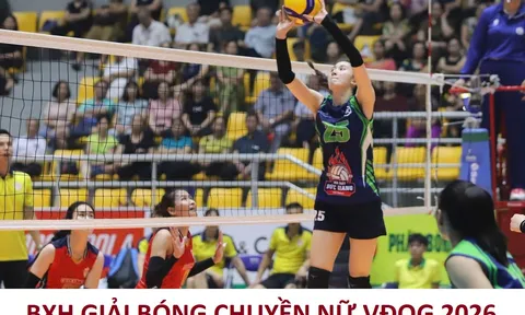 Bảng xếp hạng Giải bóng chuyền nữ Việt Nam VĐQG 2026 mới nhất: HCĐG Lào Cai khởi đầu thuận lợi