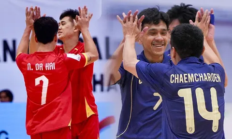 Xem trực tiếp ĐT Việt Nam vs ĐT Thái Lan ở đâu, kênh nào? Link trực tiếp futsal Đông Nam Á 2026