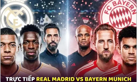Trực tiếp bóng đá Real Madrid vs Bayern Munich, 2h ngày 8/4 - Link xem Cúp C1 Champions League HD