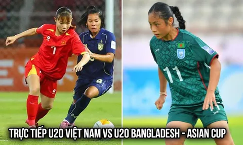 Xem trực tiếp U20 Việt Nam vs U20 Bangladesh ở đâu, kênh nào? Link trực tiếp U20 Asian Cup 2026