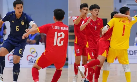 Bảng xếp hạng giải Futsal Đông Nam Á 2026 mới nhất 8/4: Thua đau Thái Lan, ĐT Việt Nam gặp khó ở Bán kết