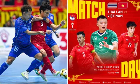 Kết quả Futsal Việt Nam vs Thái Lan hôm nay 8/4: ĐT Việt Nam thiết lập cột mốc không tưởng ở AFF Cup?