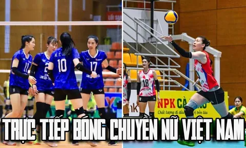 Link xem trực tiếp bóng chuyền nữ Việt Nam VĐQG 2026 ngày 9/4: Bước ngoặt lớn từ ngoại binh