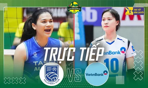 Link xem trực tiếp bóng chuyền nữ VĐQG 2026 ngày 10/4 - Trực tiếp bóng chuyền nữ Việt Nam