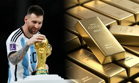 Giá vàng chiều nay 11/4/2026 đảo chiều lao dốc, chiếc cúp vàng World Cup có mất đi giá trị?