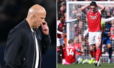 Kết quả bóng đá hôm nay 12/4: Arsenal thảm bại ở Ngoại hạng Anh; Liverpool sa thải HLV Arne Slot?