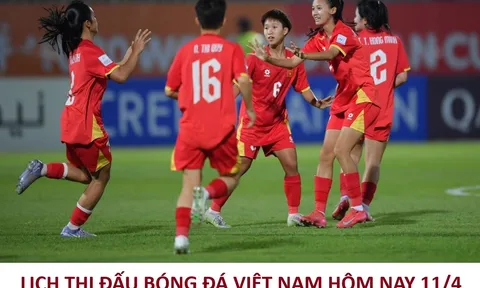 Lịch thi đấu bóng đá Việt Nam hôm nay 11/4: U20 Việt Nam đấu với U20 Nhật Bản; Nam Định đối đầu HAGL