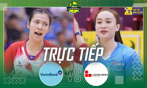 Trực tiếp bóng chuyền nữ Việt Nam VĐQG 2026 hôm nay 12/4 - Link xem Vietinbank vs XMLS Thanh Hóa