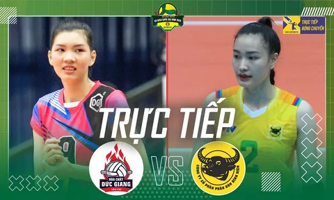 Trực tiếp bóng chuyền nữ Việt Nam VĐQG hôm nay 13/4 -  Link xem HCĐG Lào Cai vs VTV B.Đ Long An