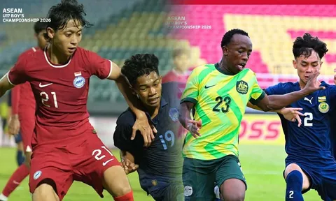 Kết quả VCK U17 Đông Nam Á 2026 hôm nay 14/4: Australia thị uy sức mạnh; Campuchia thua đau?