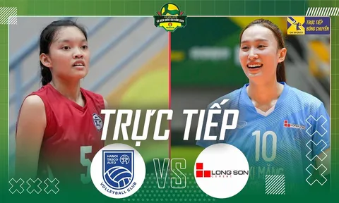 Trực tiếp bóng chuyền nữ Việt Nam VĐQG 2026 hôm nay 14/4 - Link xem Hà Nội Tasco vs XMLS Thanh Hóa