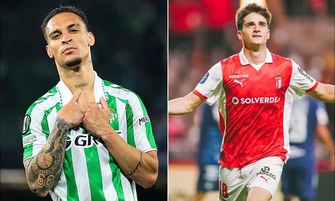 Nhận định bóng đá Real Betis vs Braga - Europa League: Antony lập kỷ lục ở cúp châu Âu?