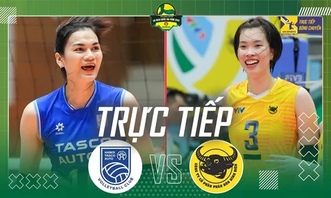 Trực tiếp bóng chuyền nữ Việt Nam VĐQG hôm nay 16/4 - Link xem Hà Nội Tasco Auto vs VTV B.Đ Long An