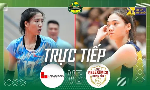 Trực tiếp bóng chuyền nữ Việt Nam VĐQG hôm nay 16/4 - Link xem XMLS Thanh Hóa vs Geleximco Hưng Yên