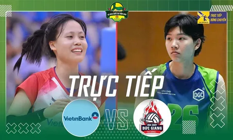Trực tiếp bóng chuyền nữ Việt Nam hôm nay 17/4 - Link xem trực tiếp Vietinbank vs HCĐG Lào Cai