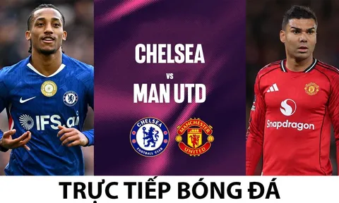 Trực tiếp bóng đá Chelsea vs Man Utd - 2h00 ngày 19/4 - Vòng 33 Ngoại hạng Anh: Quỷ Đỏ ôm hận?