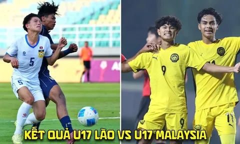 Kết quả, tỷ số U17 Lào vs U17 Malaysia hôm nay 22/4: Bại tướng của ĐT Việt Nam thắng hủy diệt