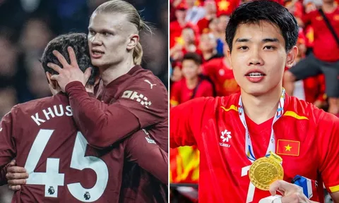 Đình Bắc nhận vinh dự lớn, ngôi sao của ĐT Việt Nam bất ngờ 'chung mâm' với trụ cột Man City