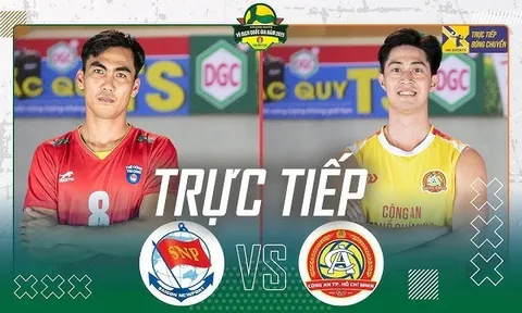 Link xem trực tiếp bóng chuyền Cúp Hùng Vương hôm nay 24/4: Thể Công Tân Cảng vs CA TP.HCM