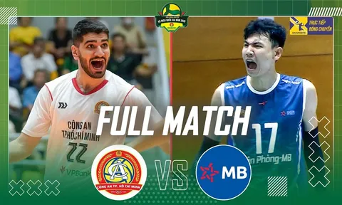 Link xem trực tiếp bóng chuyền Cúp Hùng Vương hôm nay 26/4 - Biên Phòng MB 'đại chiến' CA.TPHCM