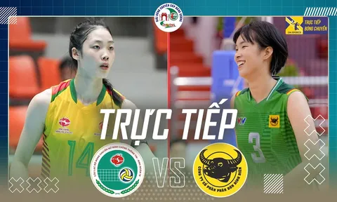 Xem trực tiếp bóng chuyền Cúp Hùng Vương hôm nay 26/4 ở đâu? Trực tiếp VTV BĐ Long An vs BCTT BĐ19