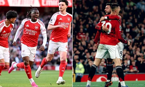 Bảng xếp hạng Ngoại hạng Anh mới nhất 28/4: Man United cầm chắc vé C1 sau trận thắng Brentford