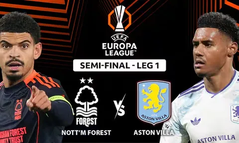 Dự đoán tỷ số Nottingham Forest vs Aston Villa, 2h ngày 1/5 - Nhận định Europa League