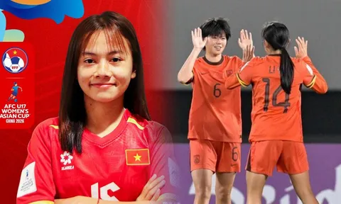 Lịch phát sóng trực tiếp bóng đá U17 Việt Nam vs U17 Trung Quốc - VCK U17 nữ châu Á 2026
