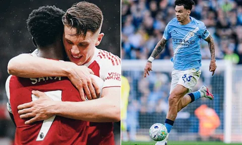 Bảng xếp hạng Ngoại hạng Anh mới nhất 5/5: Man City ngã ngựa, Arsenal tiến sát chức vô địch
