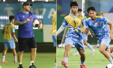 HLV Cristiano Roland thay đổi kế hoạch ngay trước trận U17 Việt Nam đấu với U17 Yemen
