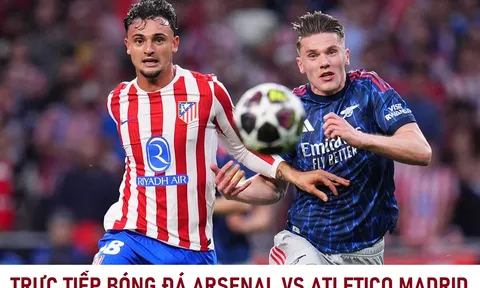 TRỰC TIẾP bóng đá Arsenal vs Atletico Madrid - Bán kết UEFA Champions League - Xem trực tiếp Cúp C1