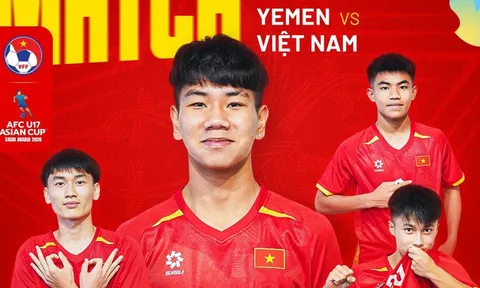 Link xem trực tiếp bóng đá U17 Việt Nam vs U17 Yemen hôm nay: ĐT Việt Nam khởi đầu thuận lợi?