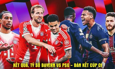 Kết quả, tỷ số Bayern vs PSG hôm nay 7/5 - Bán kết lượt về Cúp C1: Olise biến PSG thành cựu vương?