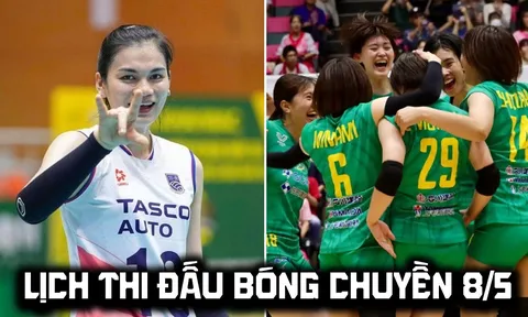 Lịch thi đấu bóng chuyền hôm nay 8/5: ĐKVĐ Việt Nam gặp đội nào trận mở màn Cúp VTV9 Bình Điền 2026?