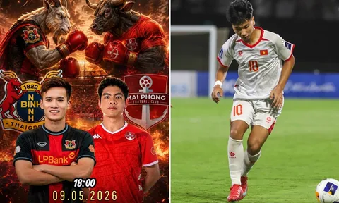 Lịch thi đấu bóng đá Việt Nam hôm nay 9/5: Thanh Hóa đấu Hà Nội; U17 Việt Nam gặp U17 Hàn Quốc khi nào?