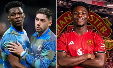 Romano xác nhận, ngã ngũ vụ Man United chiêu mộ Tchouameni sau xích mích với Fede Valverde
