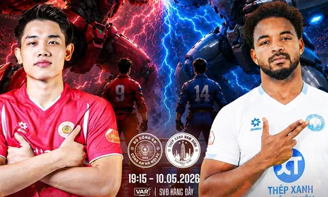 Trực tiếp bóng đá CAHN vs Nam Định - Vòng 22 V.League 2025/26: Đình Bắc làm lu mờ Xuân Son