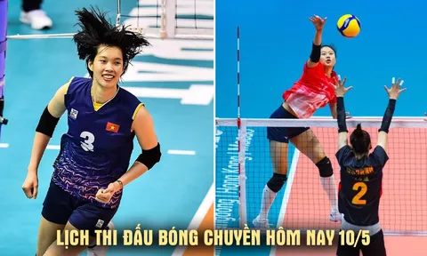 Lịch thi đấu bóng chuyền 10/5: Xem trực tiếp Thanh Thúy thi đấu Cúp VTV9 Bình Điền 2026 ở kênh nào?