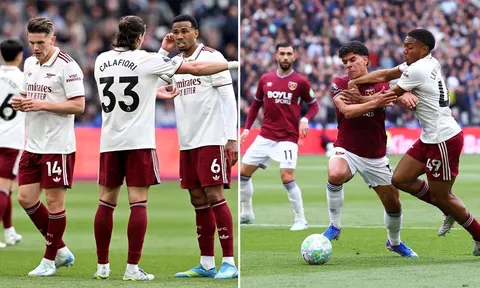 Kết quả, tỷ số West Ham vs Arsenal hôm nay 11/5: Khúc cua định mệnh cho cuộc đua vô địch ngoại hạng Anh