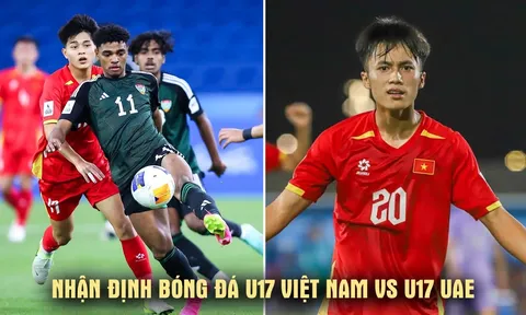 Nhận định bóng đá U17 Việt Nam vs U17 UAE 0h ngày 14/5 - VCK U17 châu Á 2026: World Cup vẫy gọi
