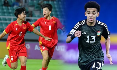 Kết quả bóng đá U17 Việt Nam vs U17 UAE mới nhất - VCK U17 châu Á 2026: Tấm vé World Cup đầy cảm xúc