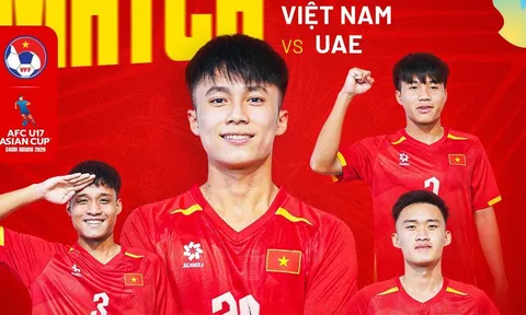 Xem trực tiếp bóng đá U17 Việt Nam đấu UAE ở đâu? Kênh phát sóng miễn phí VCK U17 châu Á 2026